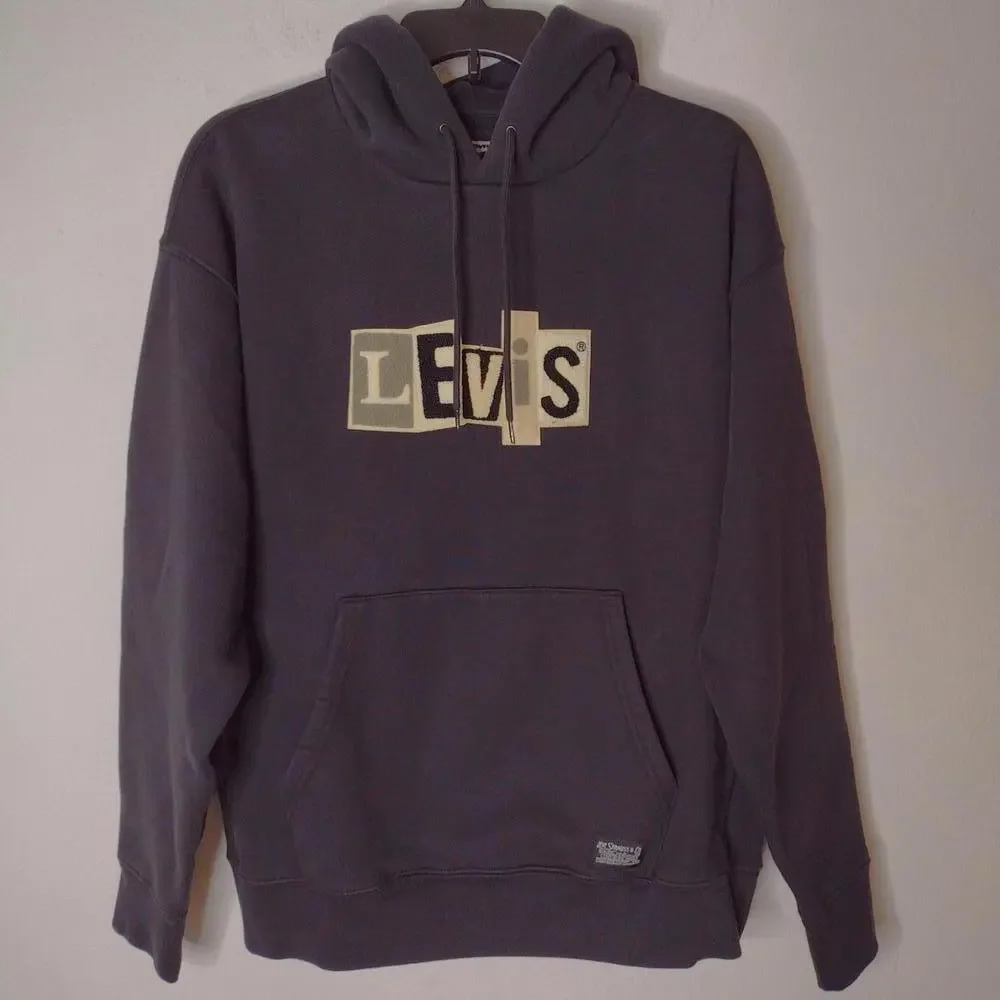 NWT Levi's Men's Black Hoodie Size Medium